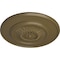 Ekena Millwork Floral Ceiling Medallion, Hand-Painted Mississippi Mud, 23 1/2"OD x 2 3/4"P CM23FLMMF - alternate 4